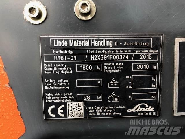 Linde H16T-01 Propan trucker