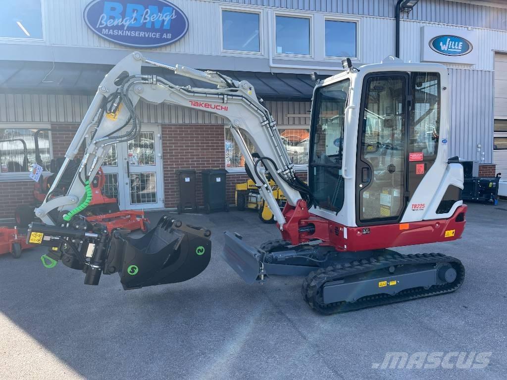 Takeuchi TB 225 Minigravere <7t