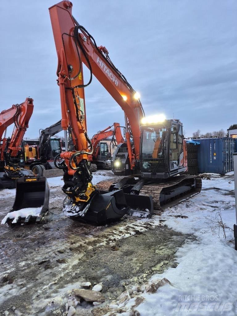 Hitachi ZX 135 US-7 Beltegraver