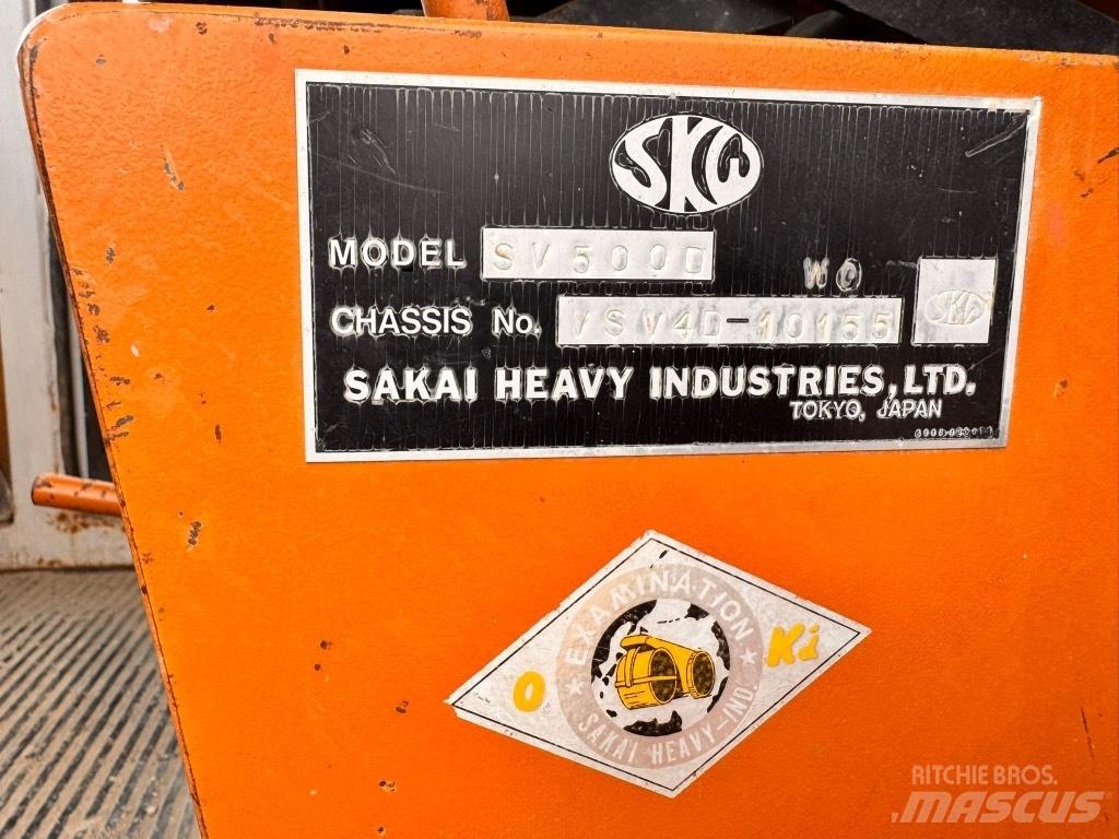 Sakai SV 500 D Hjullaster til komprimering