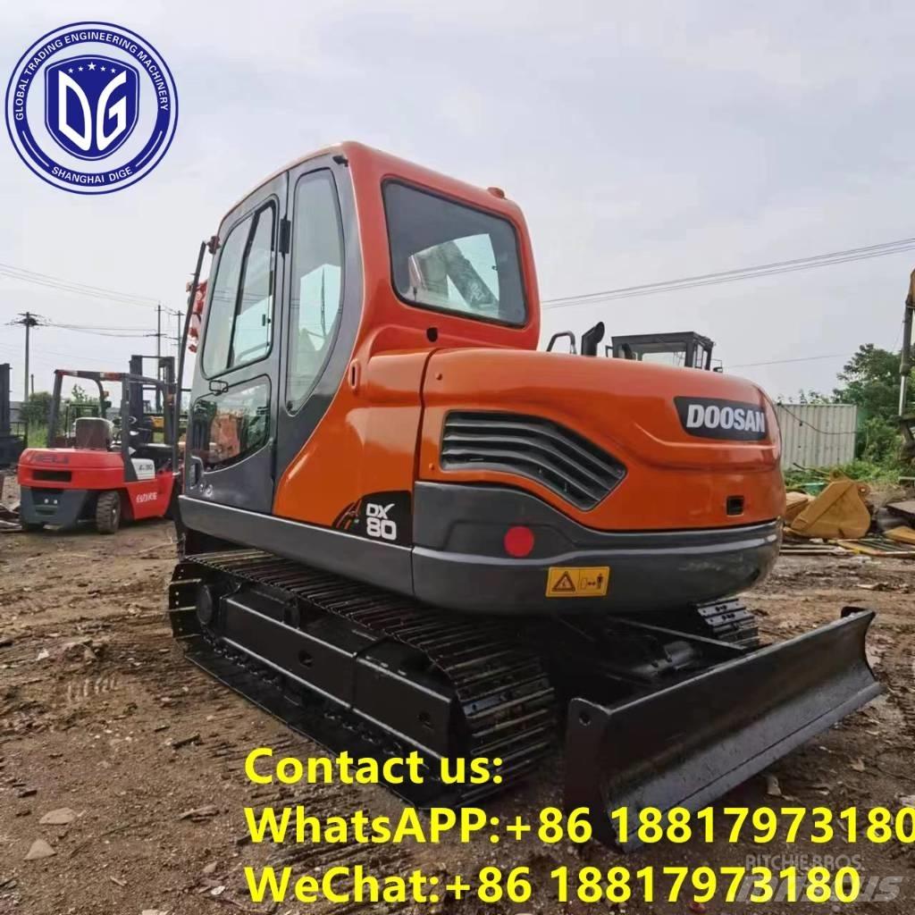 Doosan DX 80 Beltegraver