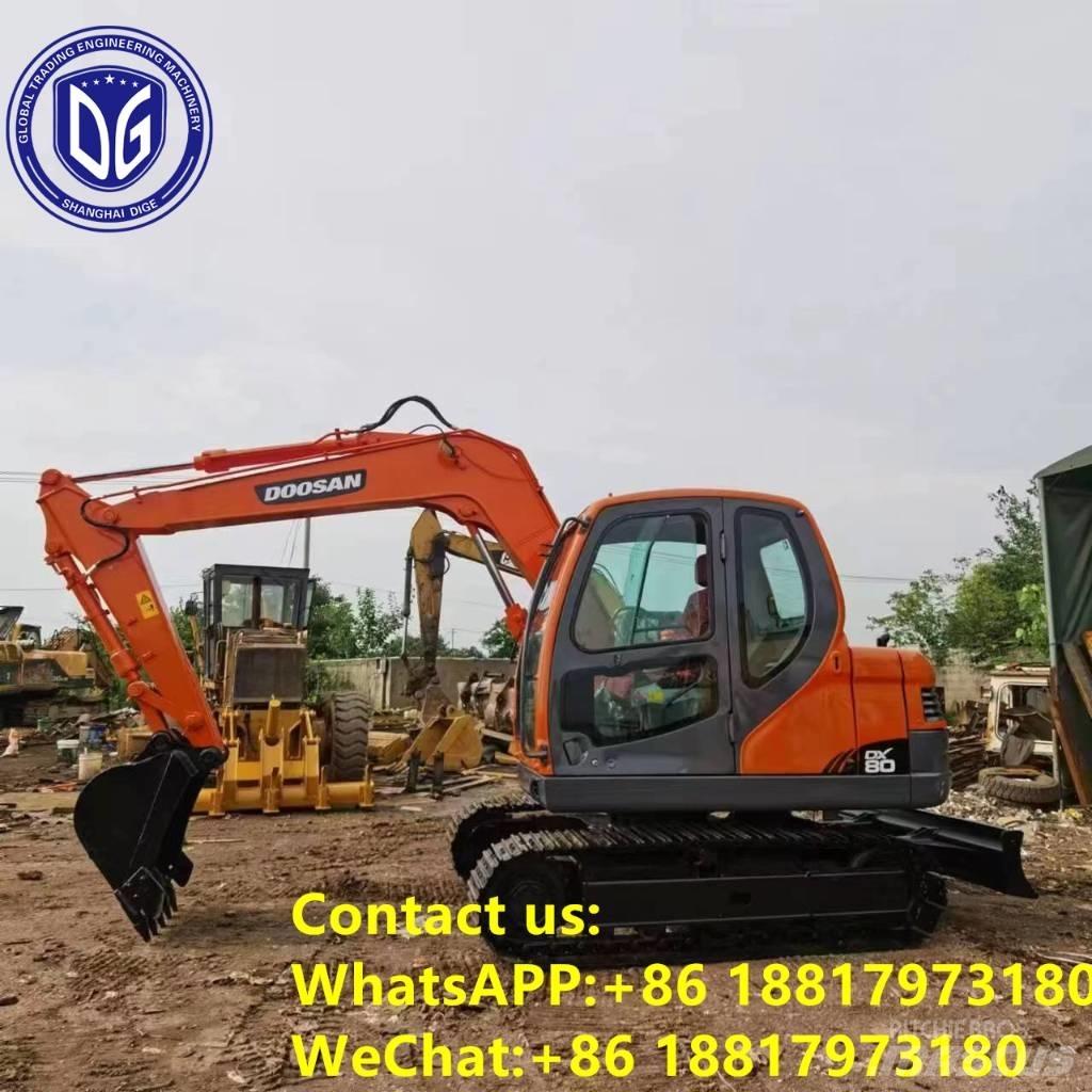 Doosan DX 80 Beltegraver