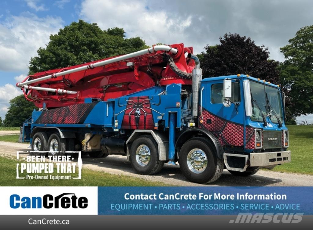 Putzmeister 47M Betongpumpe biler