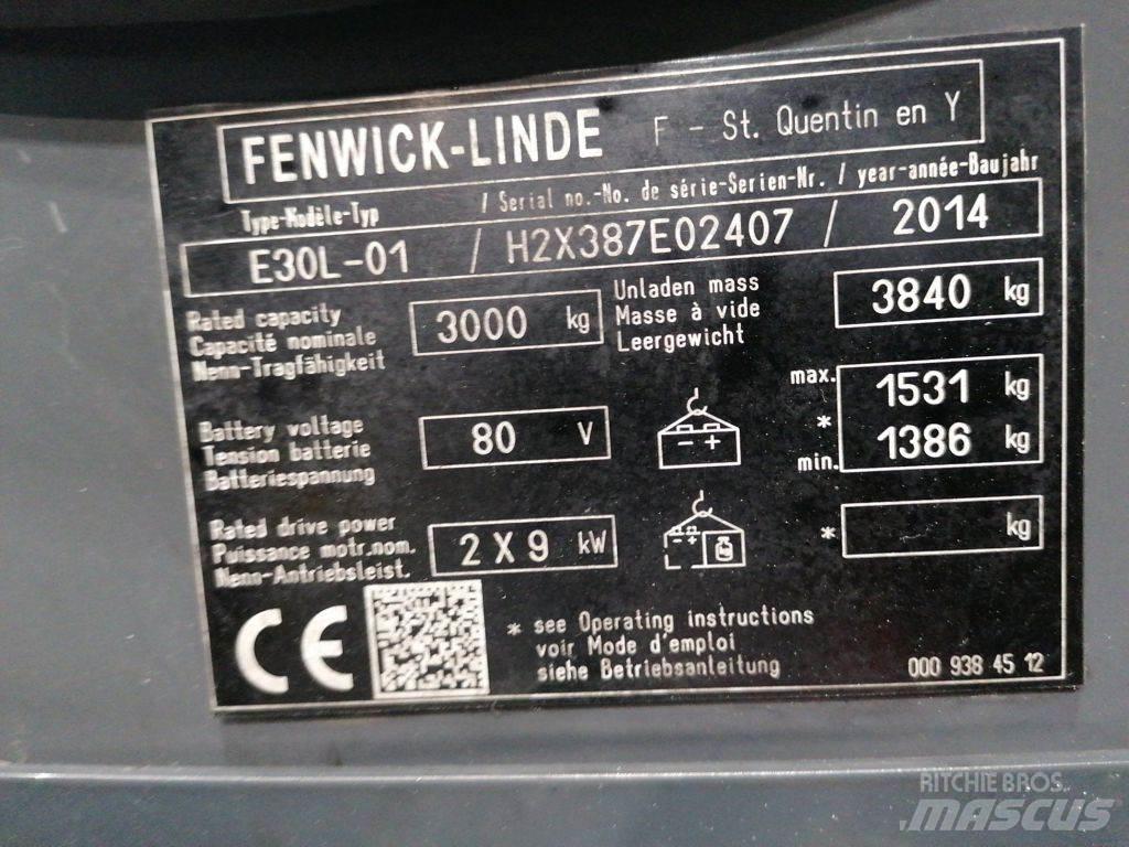 Linde E30L-01 Elektriske trucker