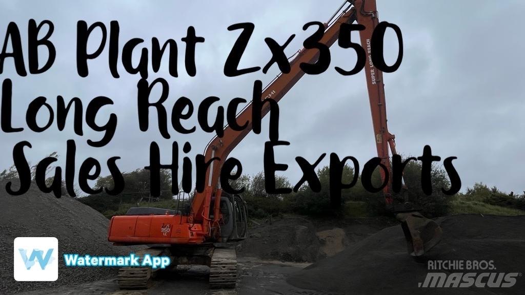 Hitachi ZX 350 LL Beltegraver