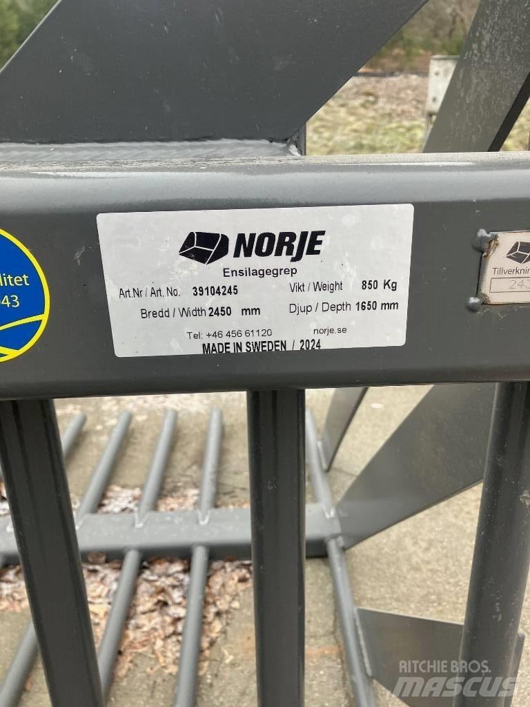 Norje Ensilagegrep Frontlaster ektrautstyr
