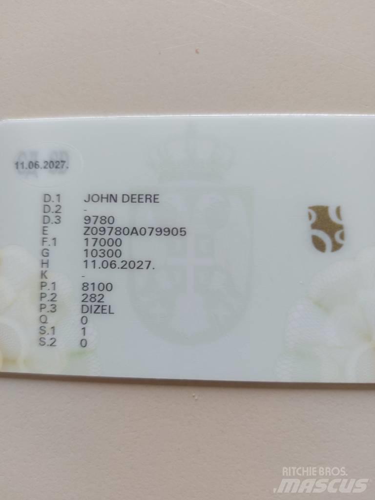 John Deere 9780 CTS Skurtreskere