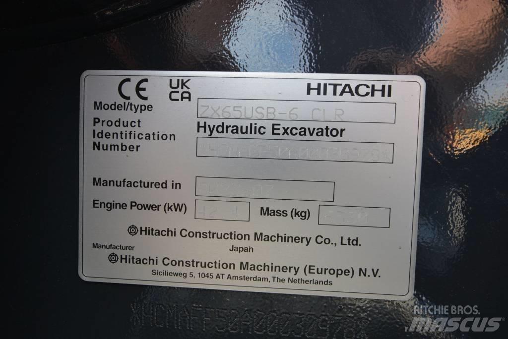Hitachi ZX 65 USB-6 Minigravere <7t