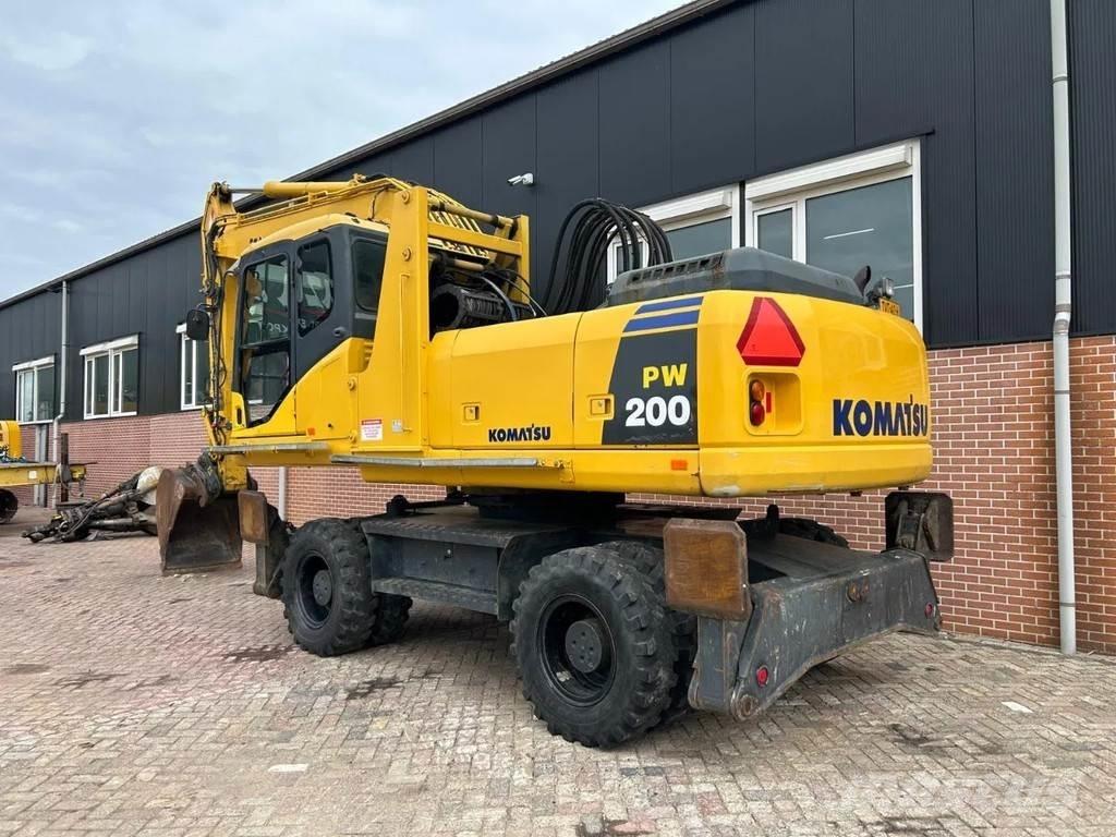 Komatsu PW200 Hjulgravere