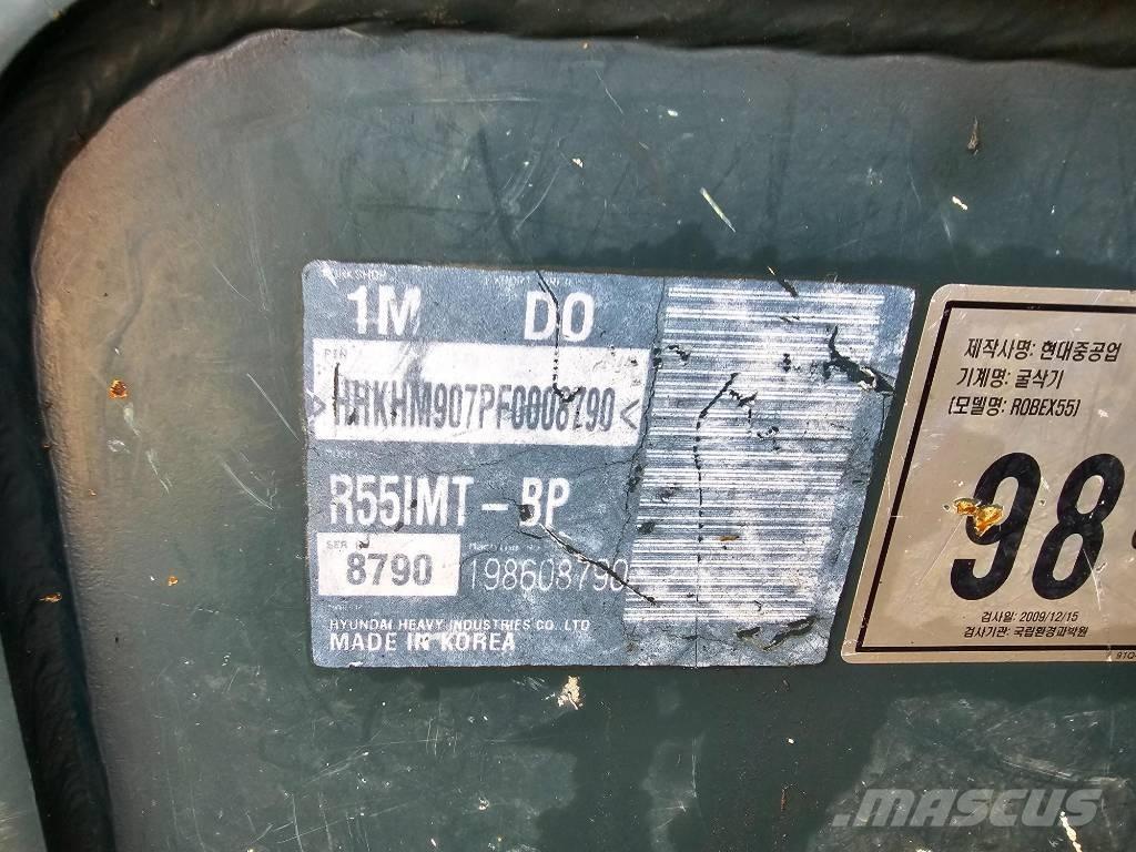 Hyundai Robex 55 Minigravere <7t