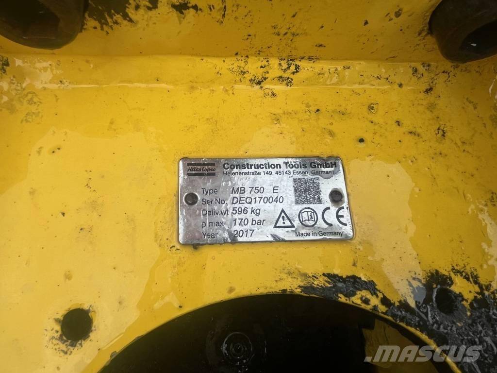Atlas Copco MB 750 Hydrauliske hammere