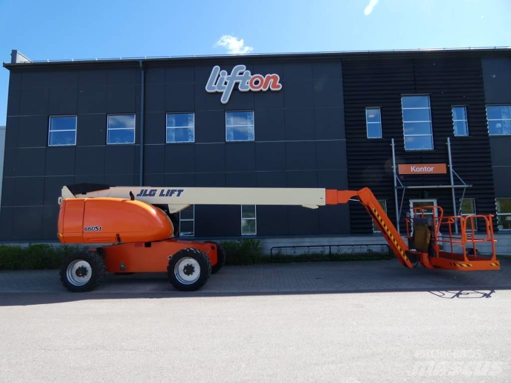 JLG 660 SJ Bomlift Leddede bomlifter