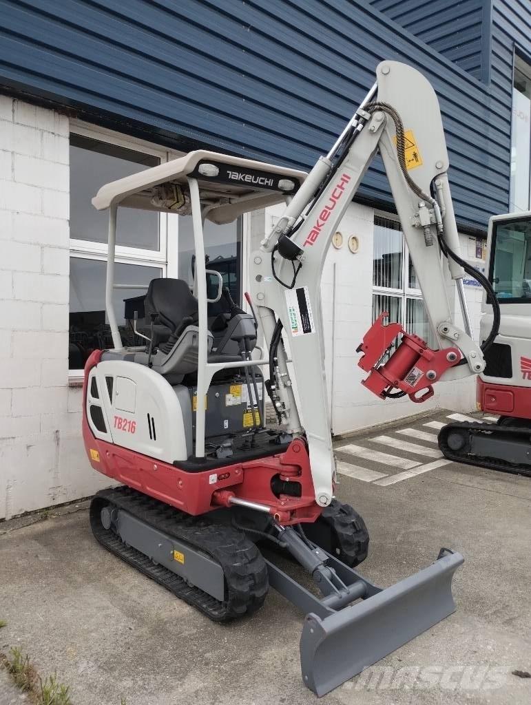 Takeuchi TB 216 Minigravere <7t
