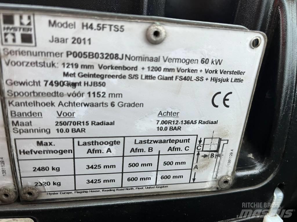 Hyster H4.5 Diesel Trucker