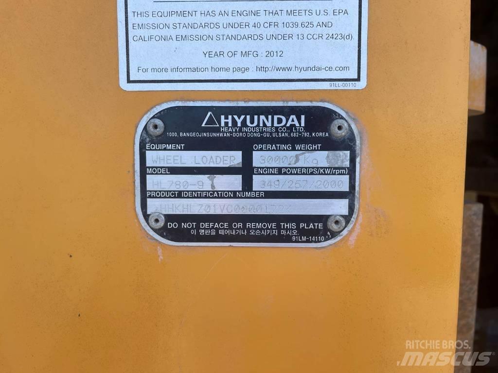 Hyundai HL 780-9 Hjullastere