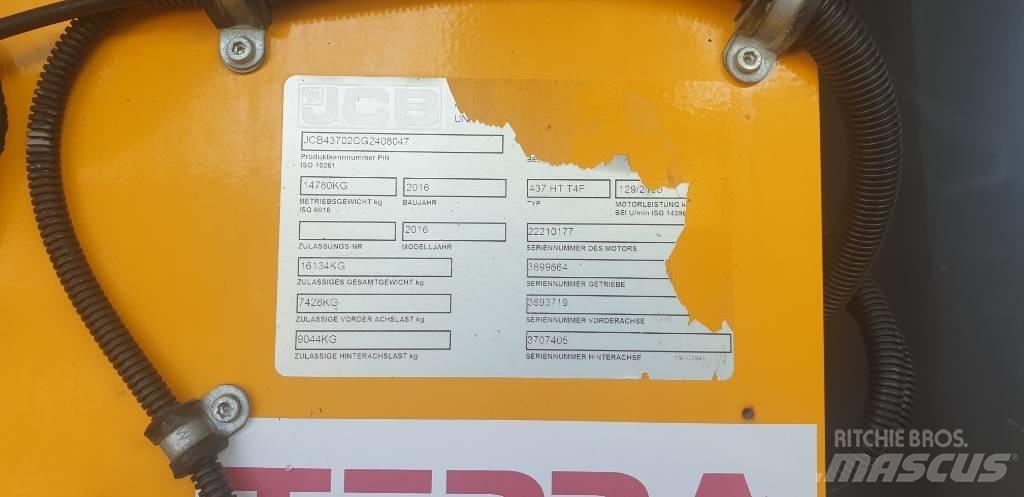 JCB 437 Hjullastere