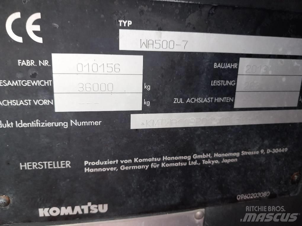 Komatsu WA500-7 Hjullastere