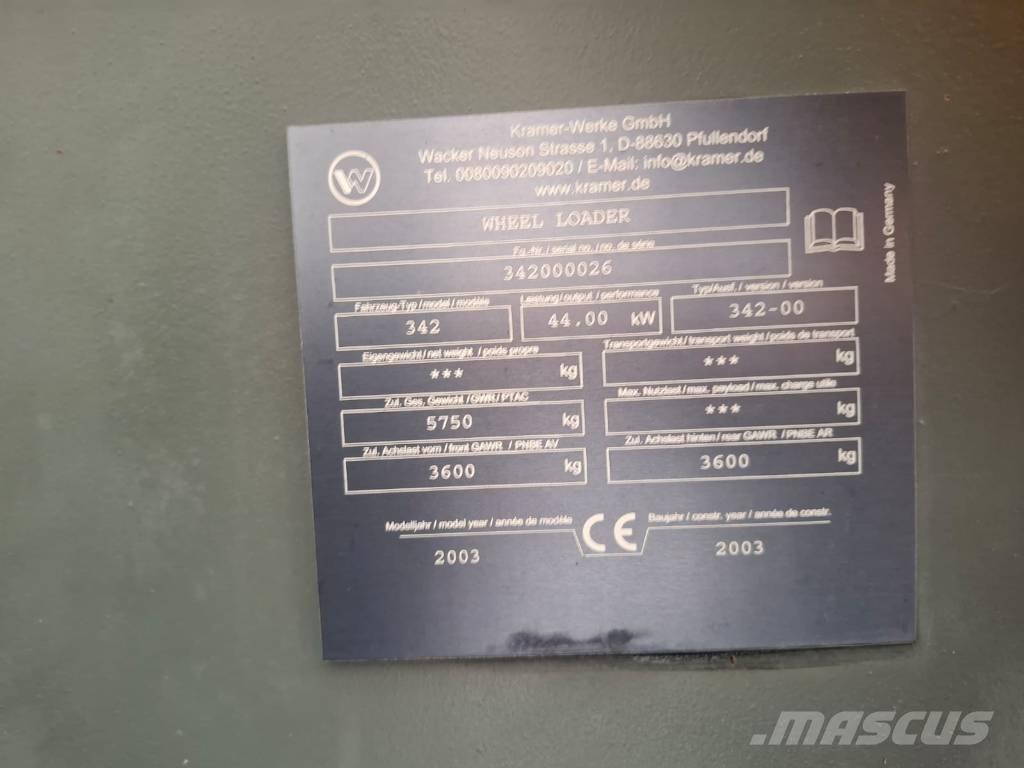 Kramer 380 Hjullastere