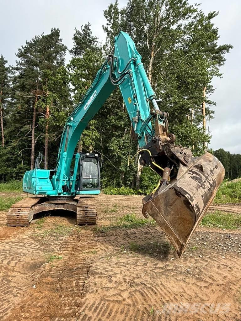 Kobelco SK 210 LC Beltegraver
