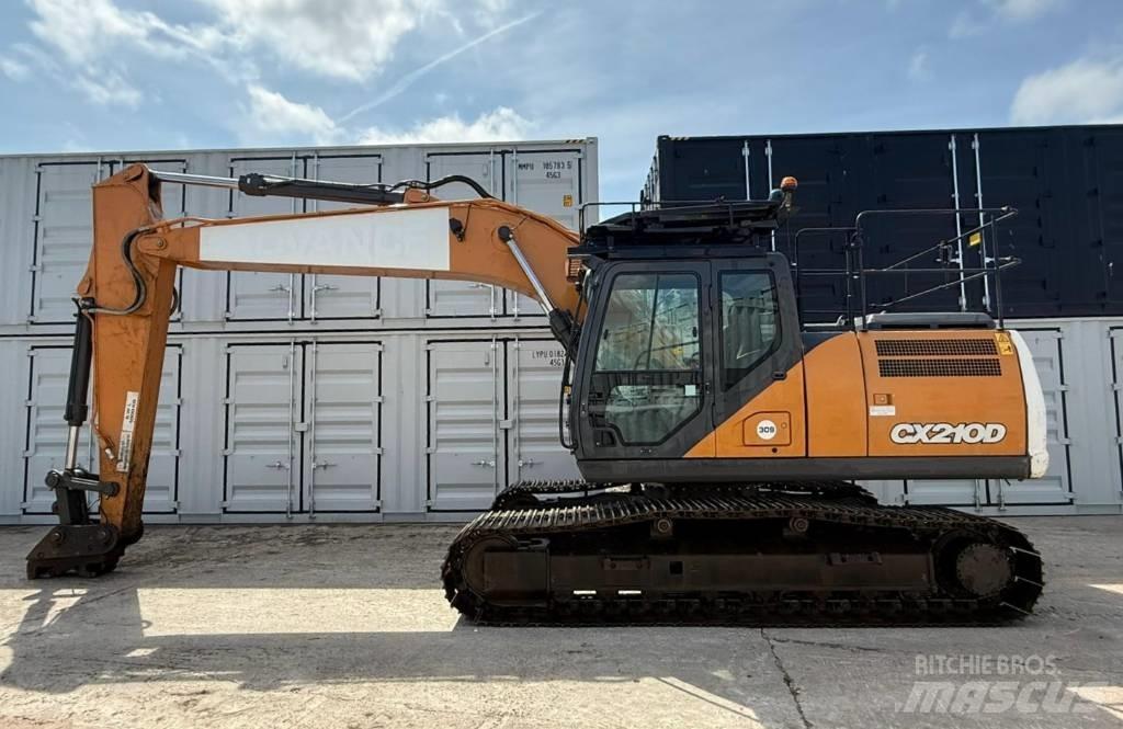 CASE CX 210 D Beltegraver