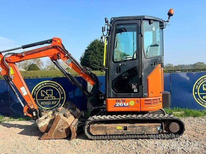 Hitachi ZX26U Minigravere <7t