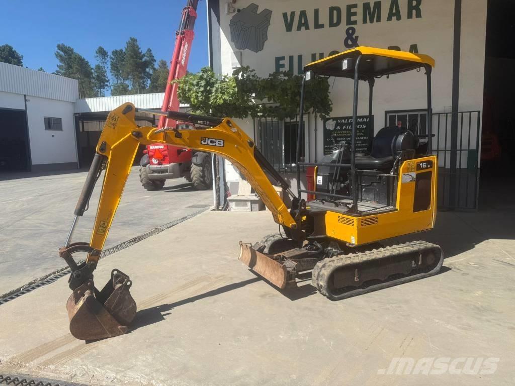 JCB 16 C-1, 1700Kg Minigravere <7t