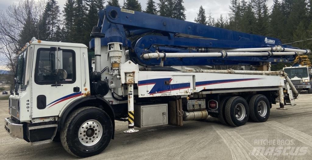 Alliance 40M Betongpumpe biler