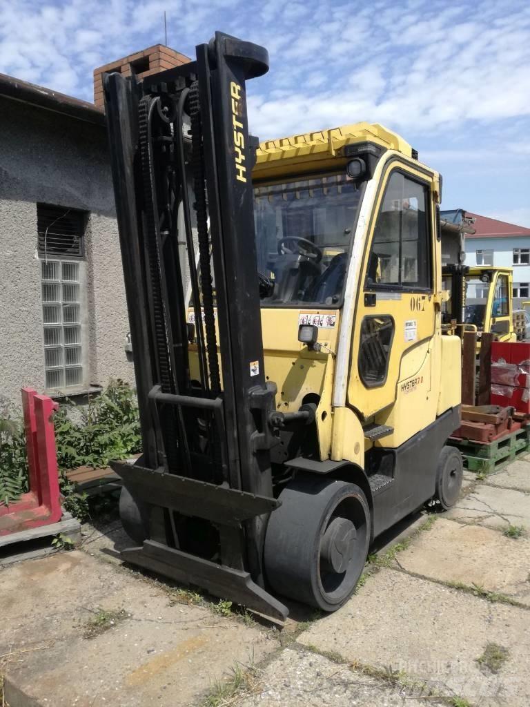 Hyster S7.0FT ROP Propan trucker