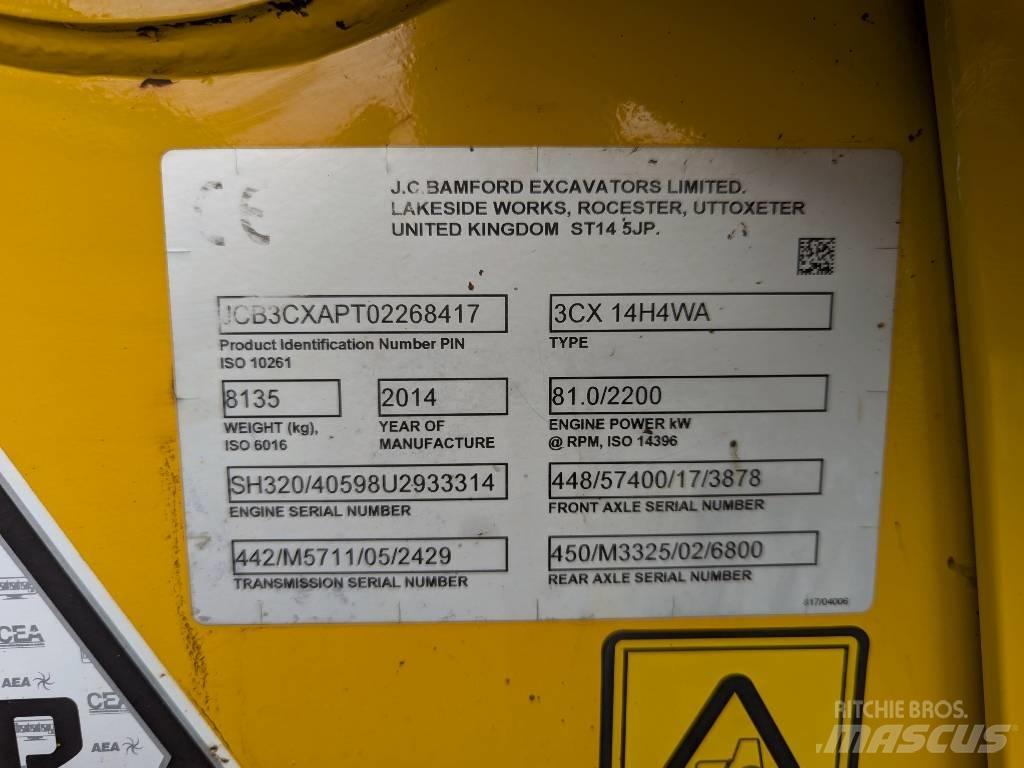JCB 3 CX Contractor Traktorgravere