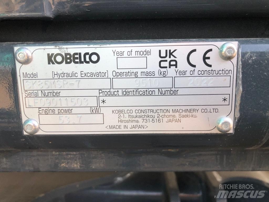 Kobelco SK85MSR-7 Midigravere 7 - 12t