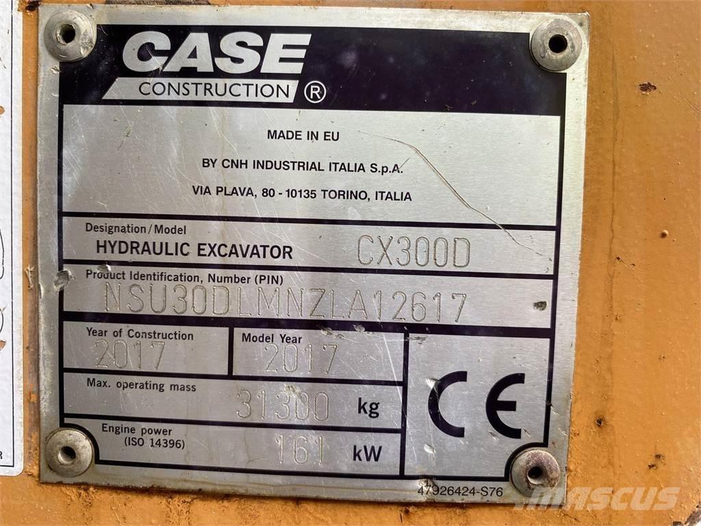 CASE CX300D Beltegraver