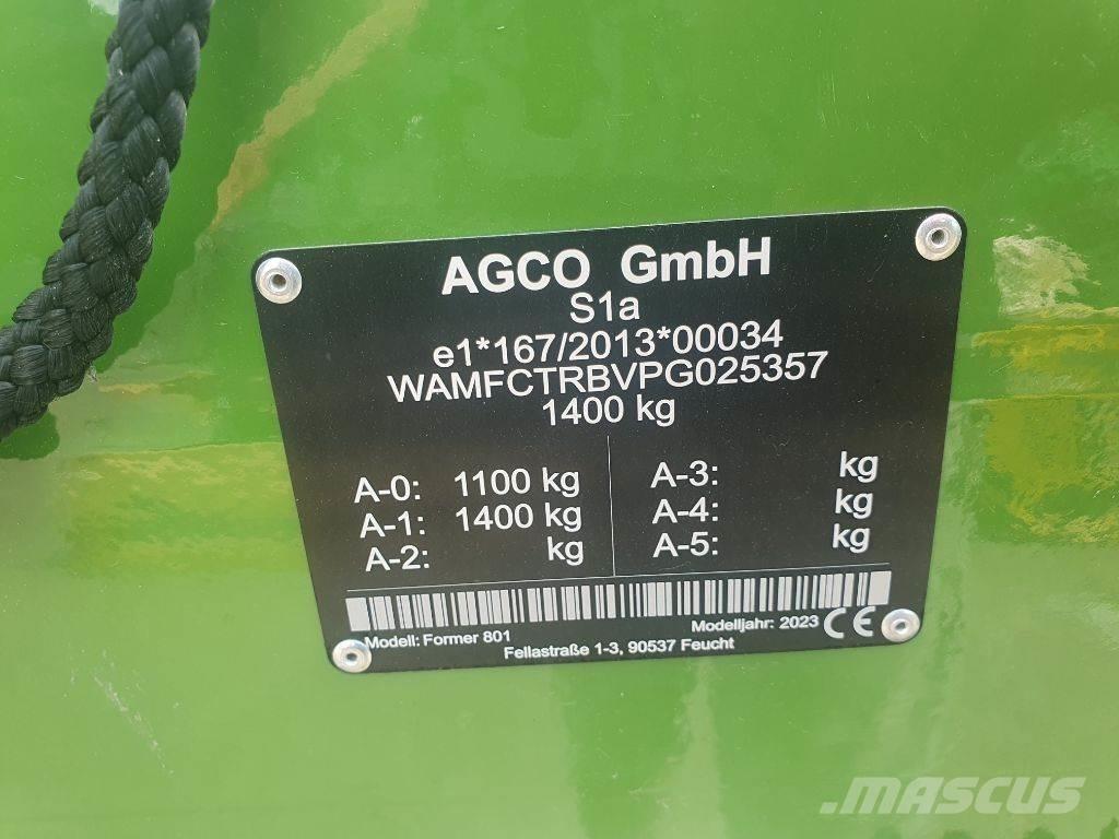 Fendt Former 801 Raker og høyvendere