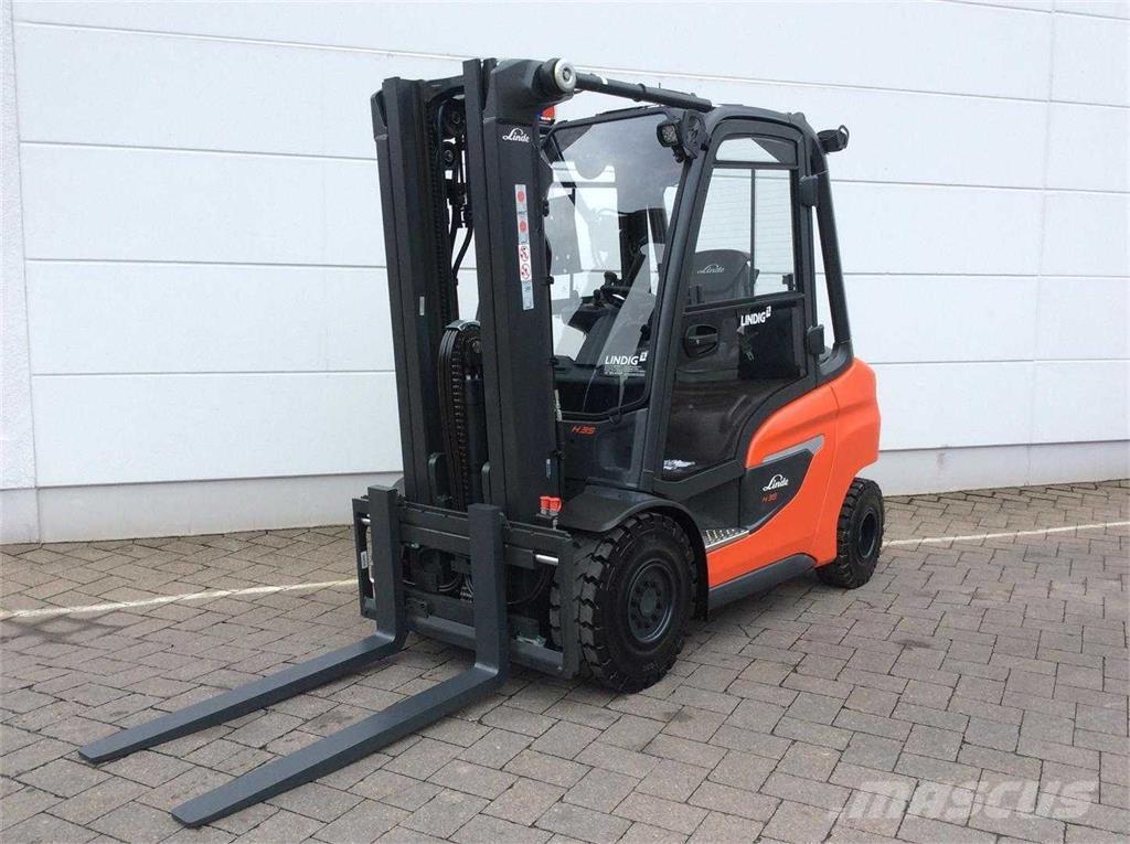 Linde H35D Diesel Trucker