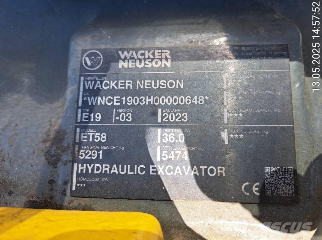 Wacker Neuson ET58 Beltegraver