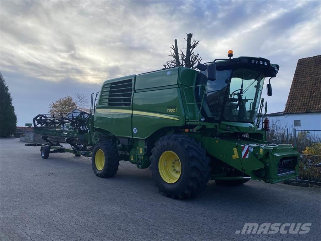 John Deere T550 Skurtreskere