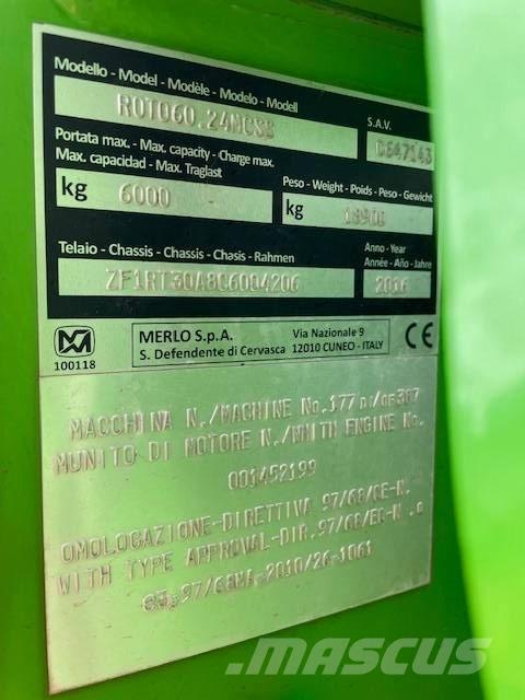 Merlo 60.24 MCSS Teleskoplastere