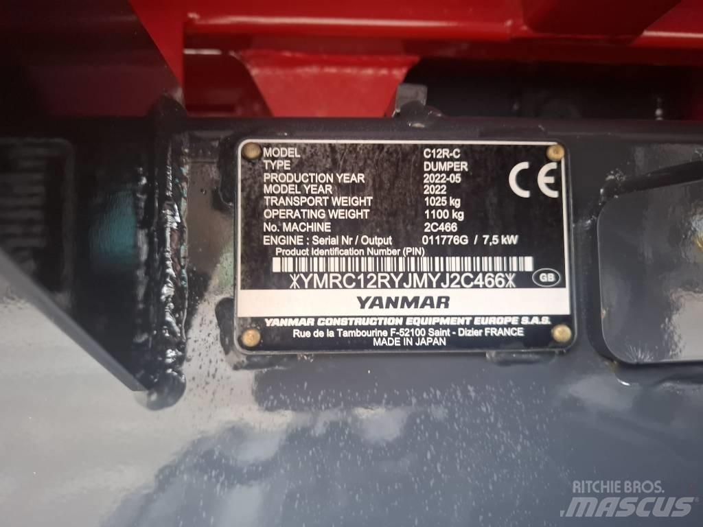 Yanmar C 12 R-C Mini dumpere