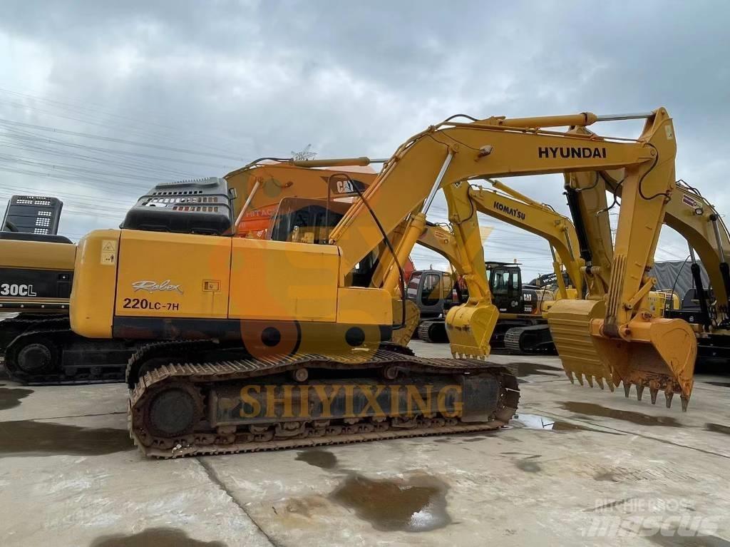 Hyundai Robex 220-7 Beltegraver