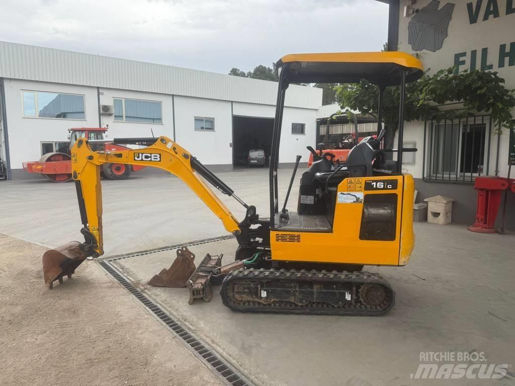 JCB 16 C-1, 821h Minigravere <7t