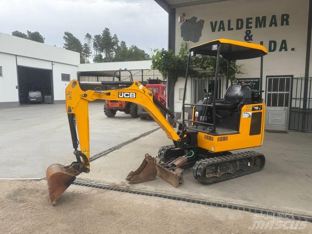 JCB 16 C-1, 821h Minigravere <7t