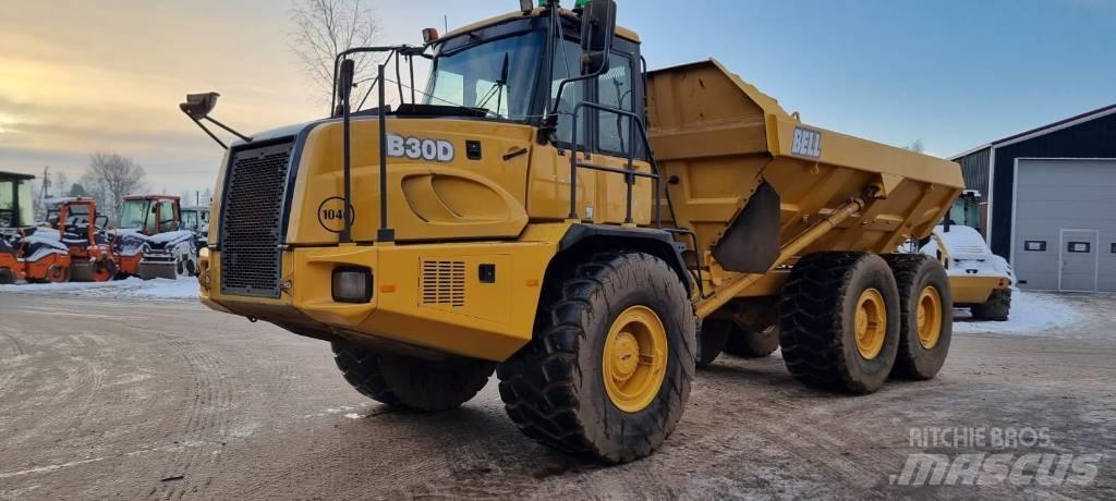 Bell B 30 D 6X6 Rammestyrte Dumpere