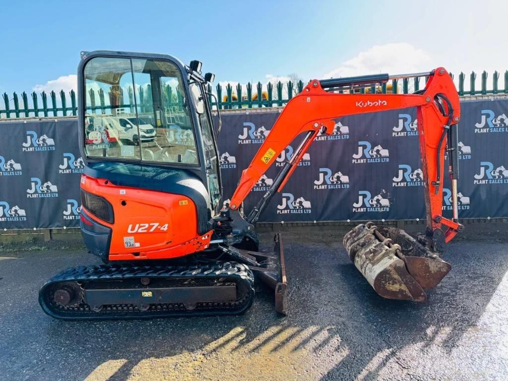 Kubota U 27-4 Minigravere <7t