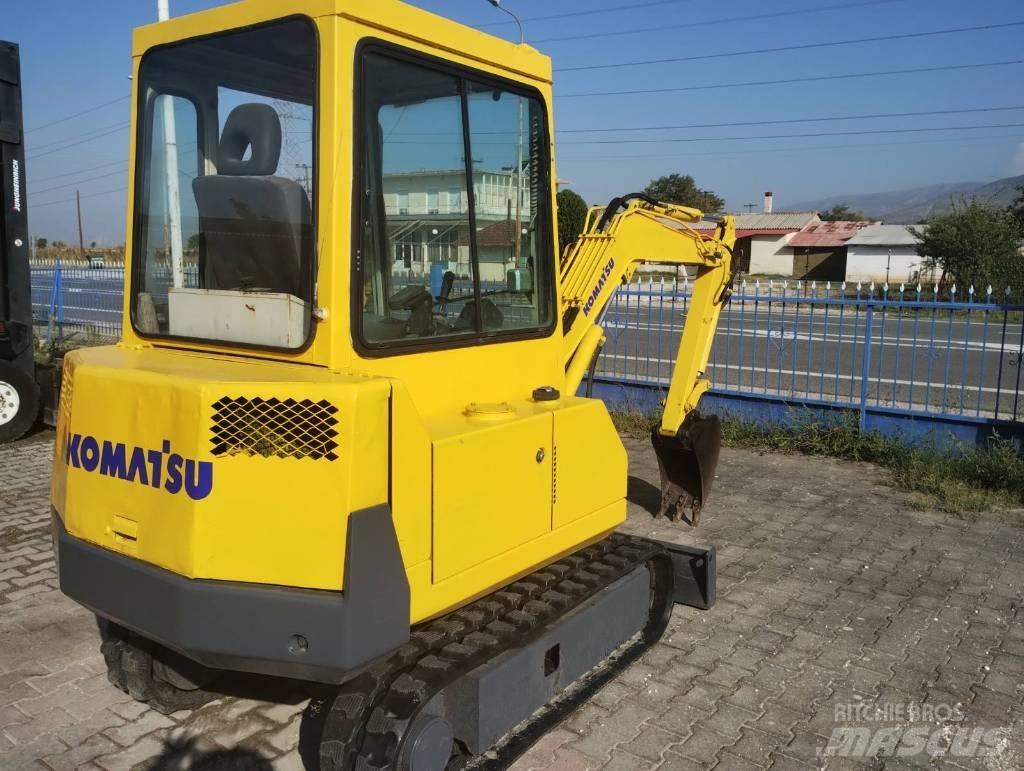 Komatsu PC 10 Beltegraver