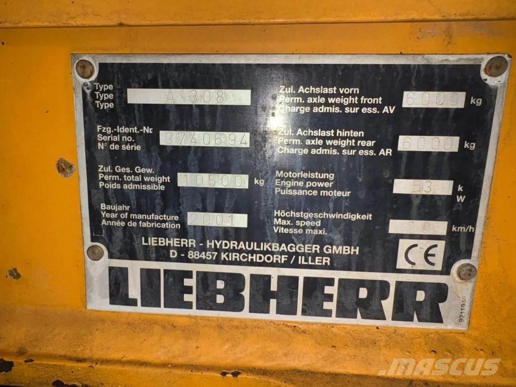 Liebherr A308 Hjulgravere