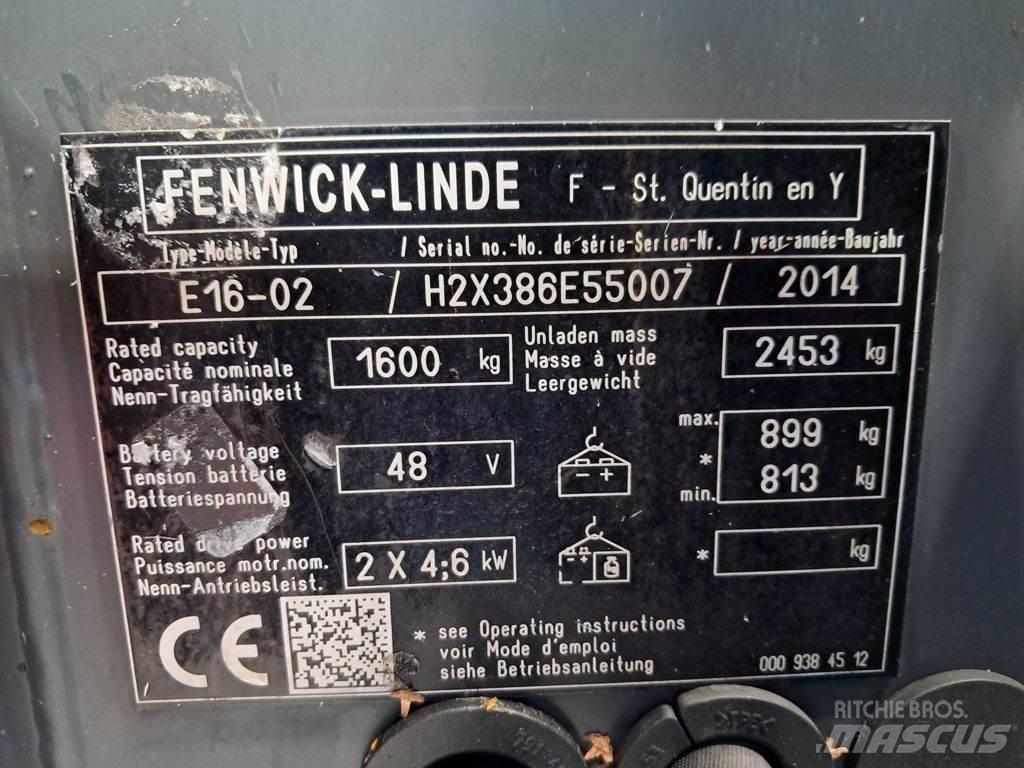 Linde E16-02 Elektriske trucker