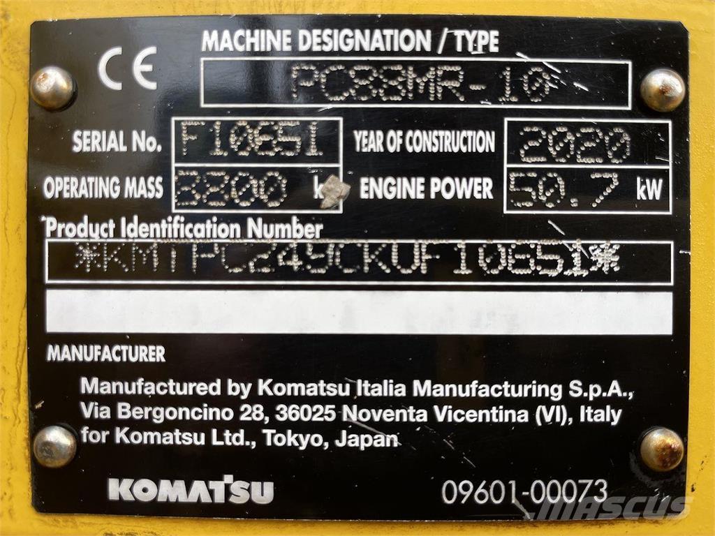 Komatsu PC88MR-10 Hjulgravere