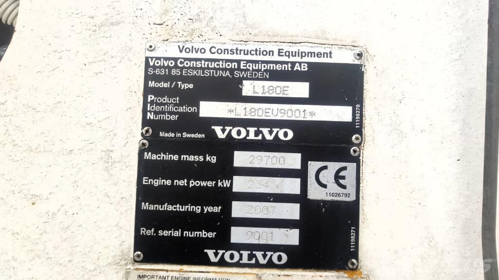 Volvo L 180 E Hjullastere