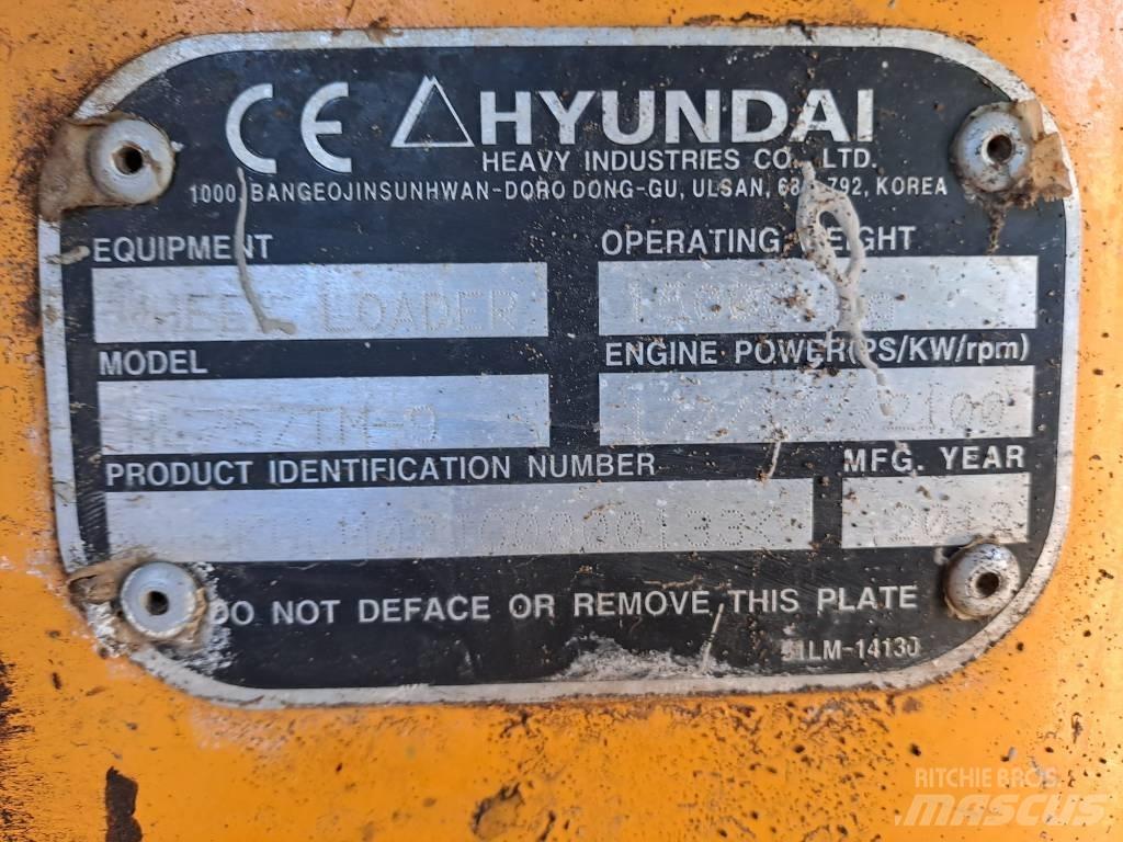 Hyundai HL 757 TM-9 Hjullastere