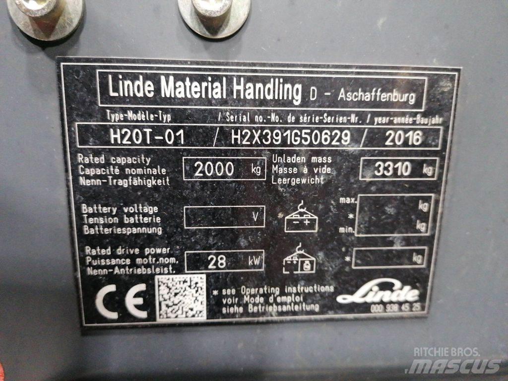 Linde H20T-01 Propan trucker