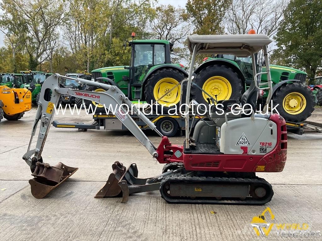 Takeuchi TB 216 Minigravere <7t